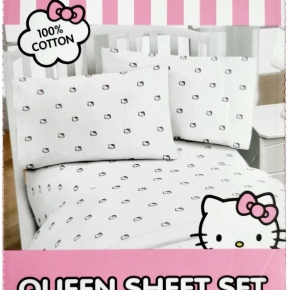 NWT Hello Kitty New Collection Queen cotton set - Picture 3 of 3
